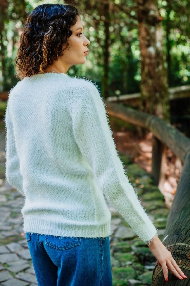 Blusa Tricot Pelinho
