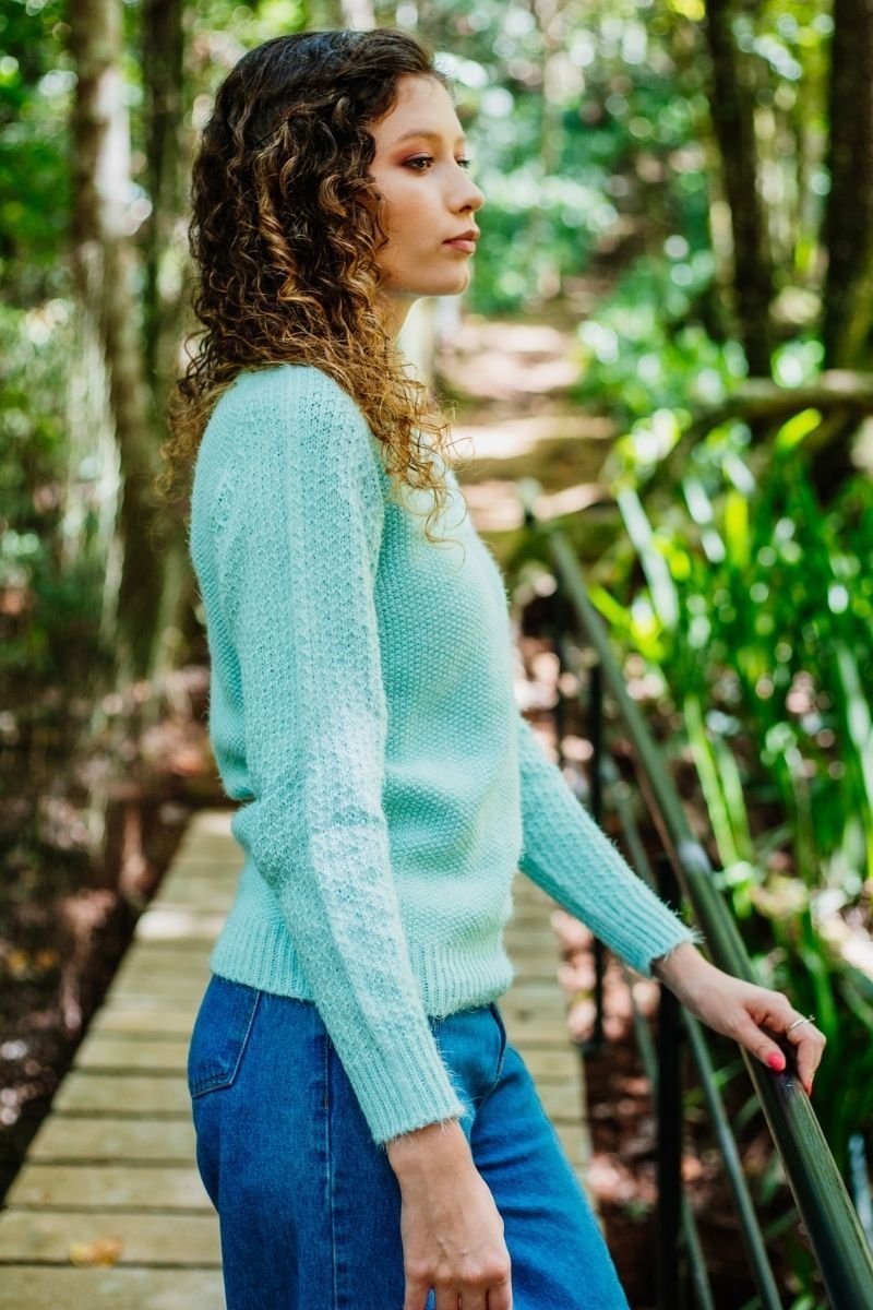 Blusa Tricot Pelinho