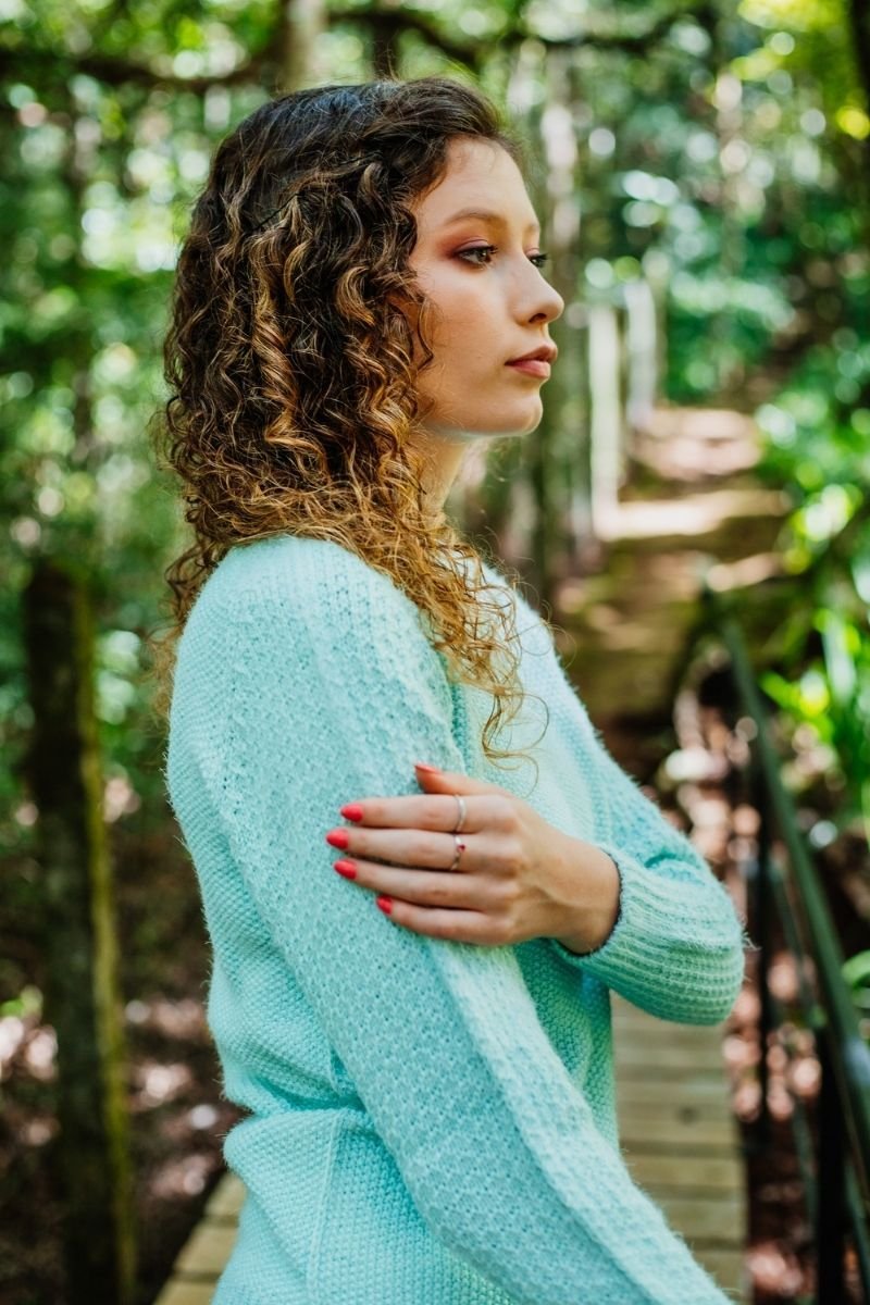 Blusa Tricot Pelinho