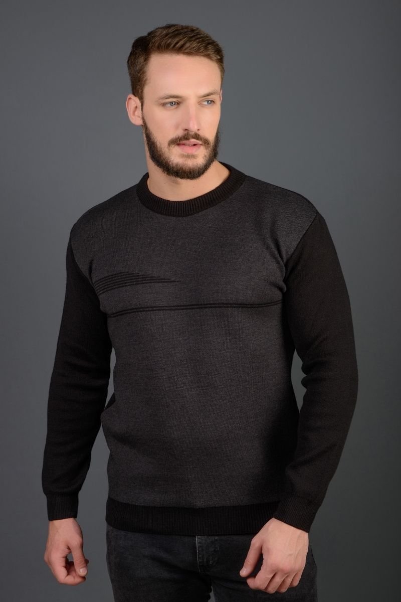 Blusão Masculino Jacquard Listras