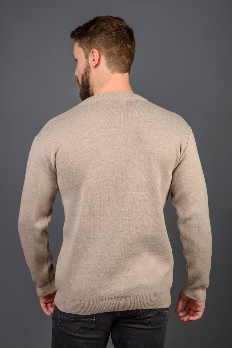 Blusão Masculino Losangos Gola V