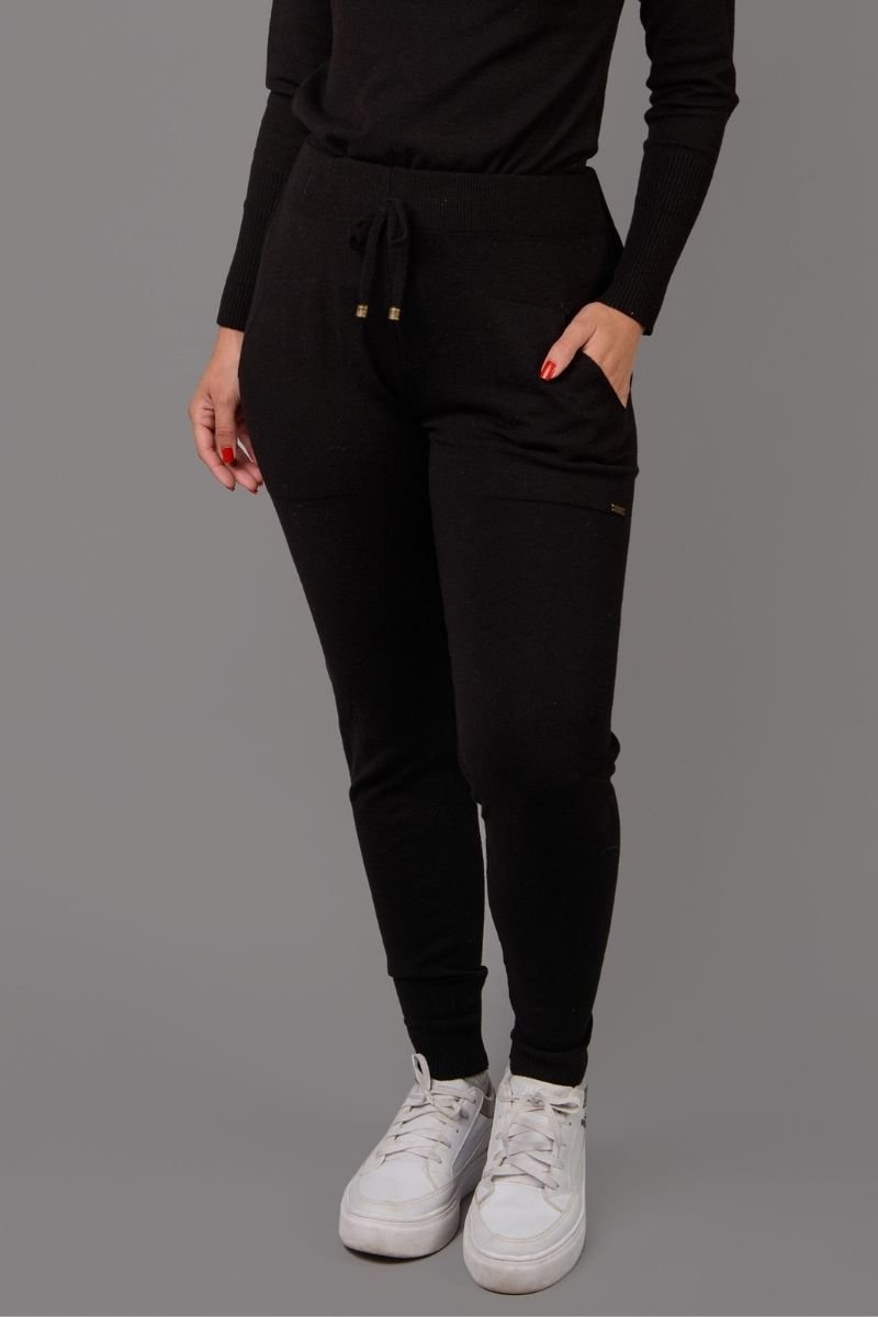 Calça Tricot com Punho