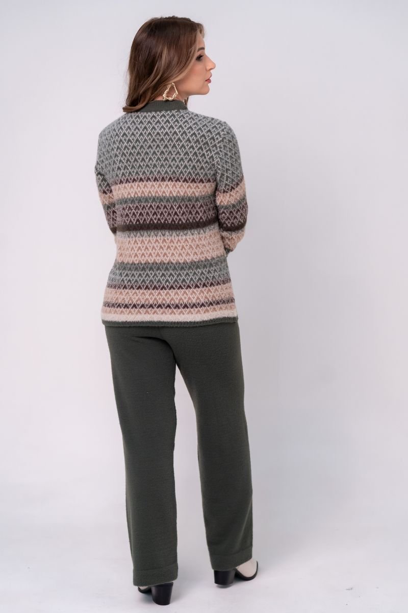 Calça Tricot Feminina Alpaca