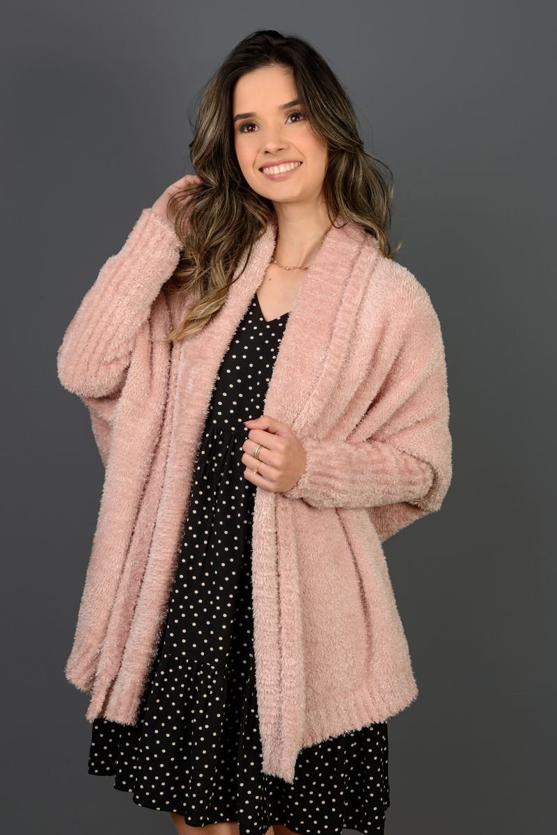 Capa Caracô Tricot Pelucia