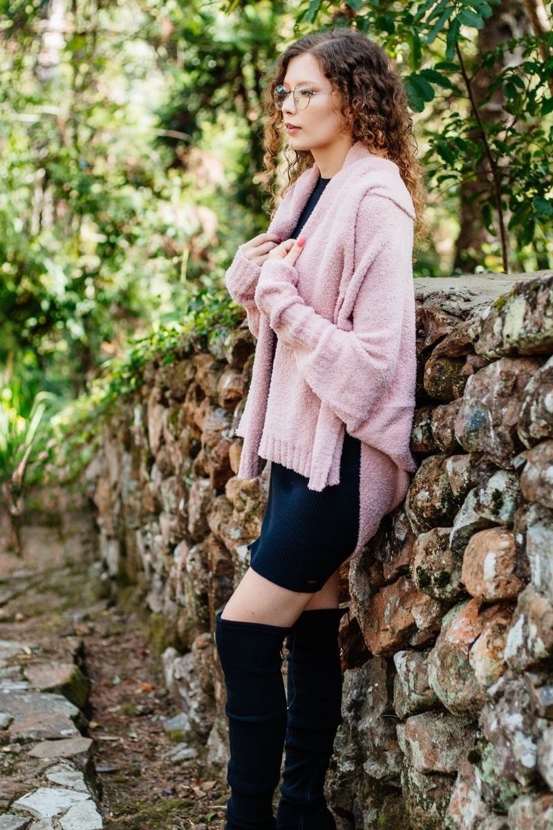 Capa Caracô Tricot Pelucia