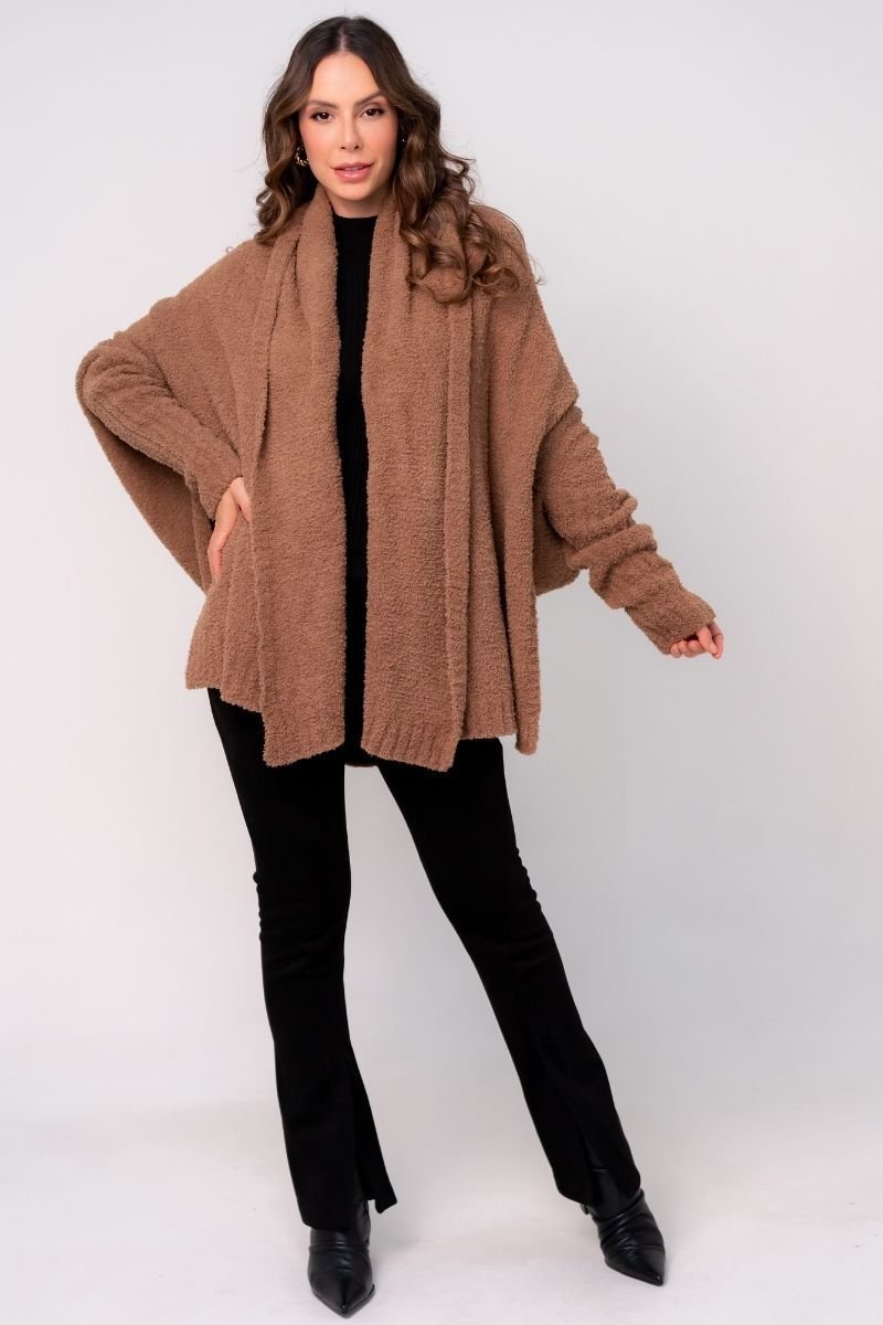 Capa Caracô Tricot Pelucia