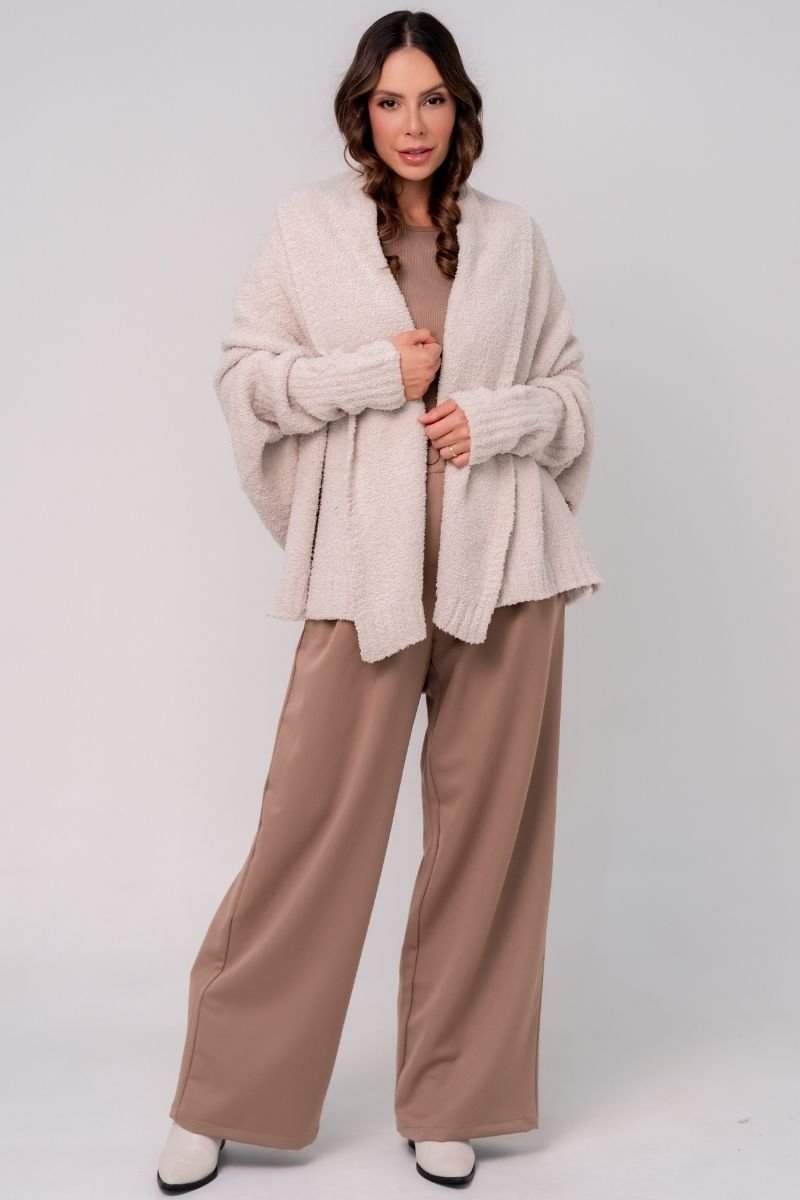 Capa Caracô Tricot Pelucia