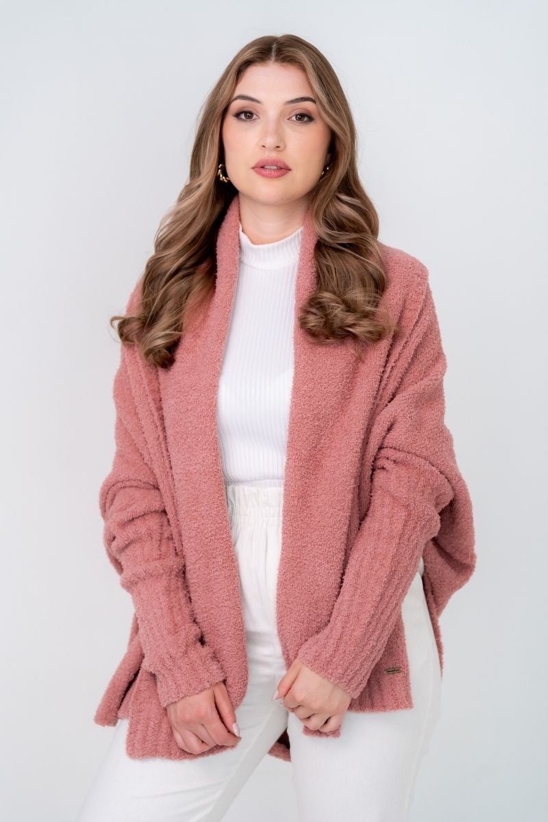 Capa Caracô Tricot Pelucia