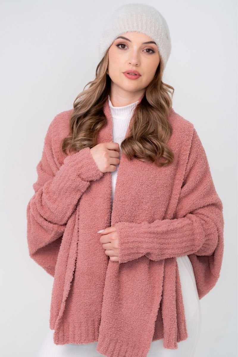 Capa Caracô Tricot Pelucia