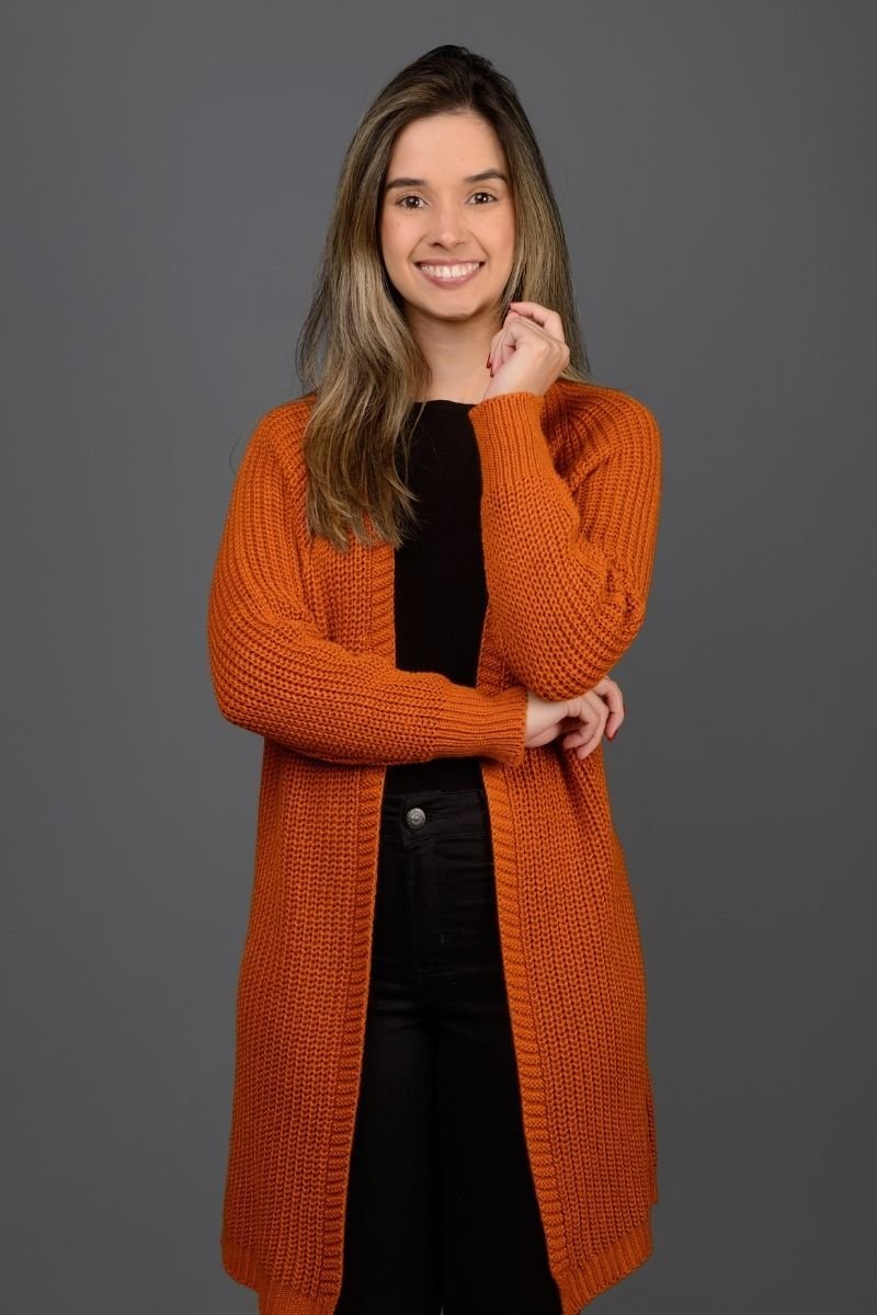 Cardigan Tricot Perolado