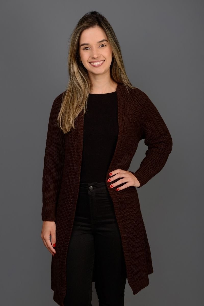 Cardigan Tricot Perolado