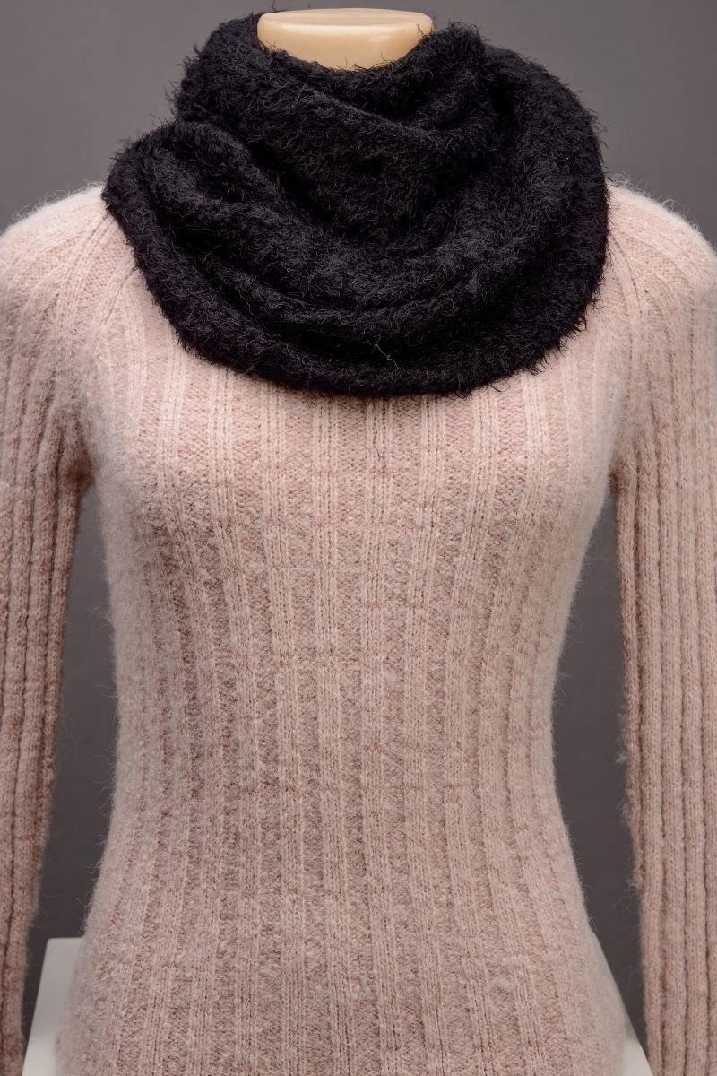 Gola Tricot Pelinho Dupla