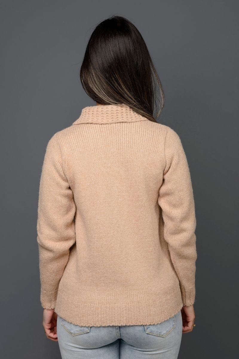 Jaqueta Tricot Feminina