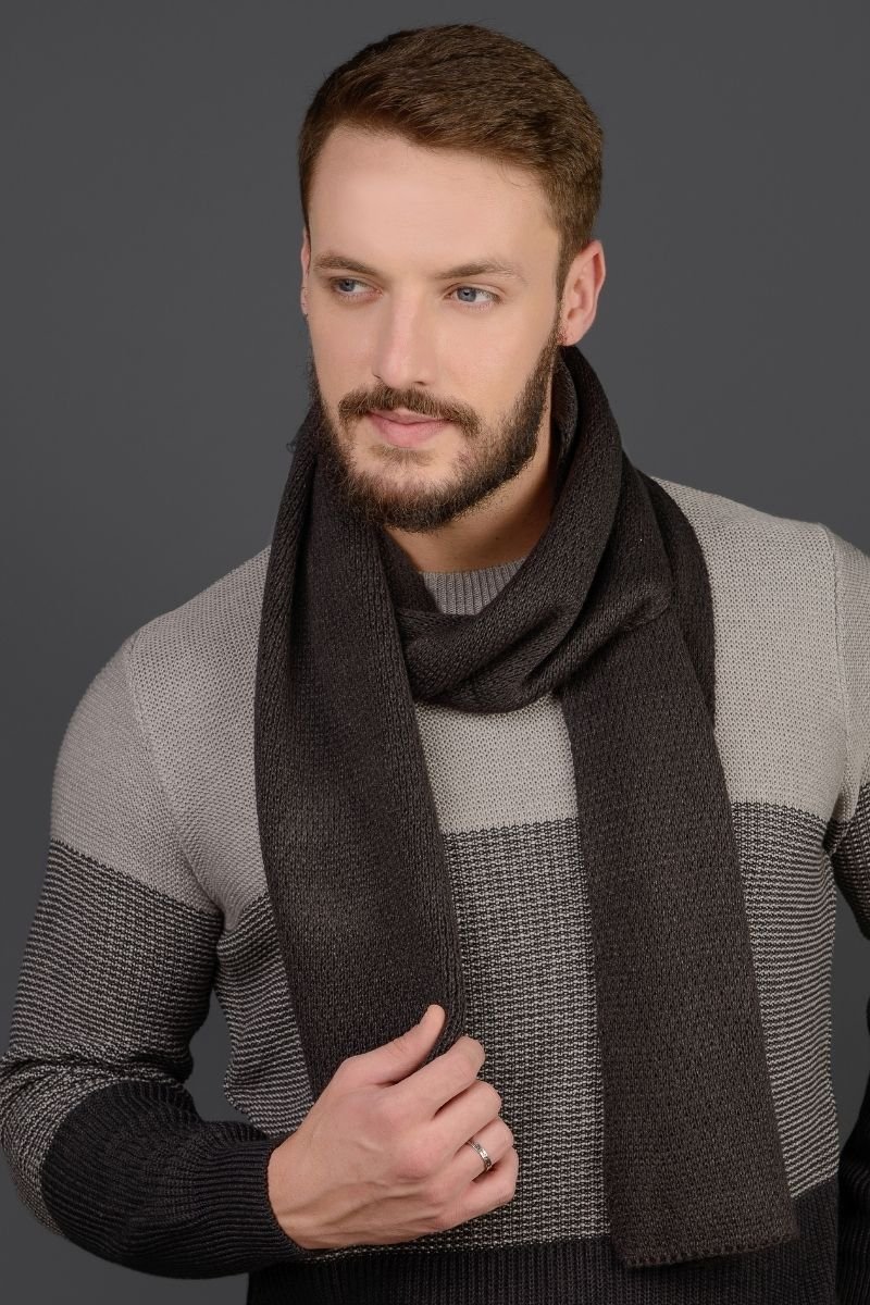 Manta / Cachecol Tricot Liso