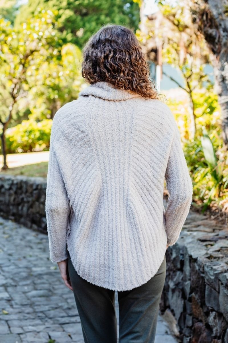 Poncho Pelucia Gola Boba